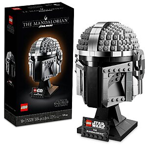 LEGO Star Wars The Mandalorian Helmet Building Set (75328) $49.99 + Free Shipping