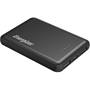 Energizer - MAX 5,000 mAh Ultra-Slim, 3-Port USB-C High Speed Universal Portable Charger Power bank $11.99