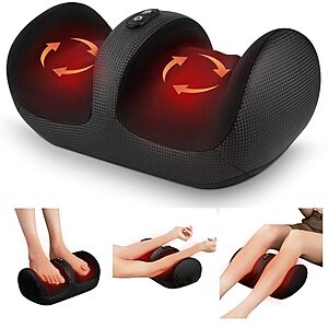 Nekteck Shiatsu Foot Massager / Roller with Heat $28 + Free S/H