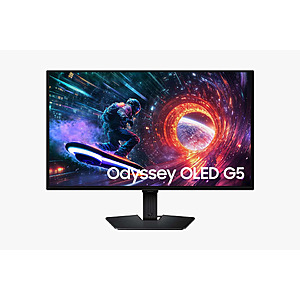 Samsung EPP/EDU: 27" Odyssey G50SF 1440p 180Hz QD-OLED Monitor $296 + Free S&H
