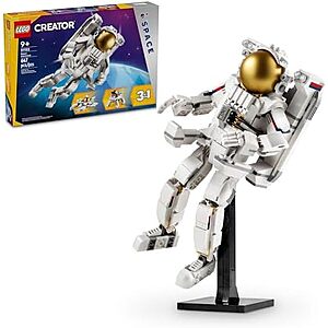 [YMMV, AC] $41.24* | 647-Piece LEGO Creator: 3 in 1 - Space Astronaut (31152, 2024) at Amazon