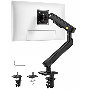NB SmooVex Monitor Mount, Monitor Stand fits up to 32 Inch, Mechanical Spring Mount, VESA 75/100 mm, Model-A5(Black) $16.45 AC + Free Shipping