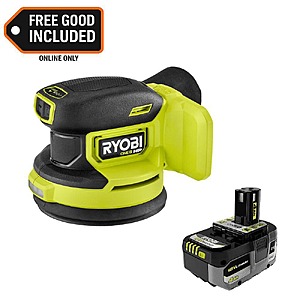 RYOBI ONE+ HP 18V Brushless Cordless Compact Random Orbit Sander with 4.0 Ah Battery $119