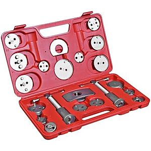 [YMMV, AC] $13.46 | 22-Pc BIG RED Torin Disc Brake Piston Caliper Press Tool Kit at Amazon