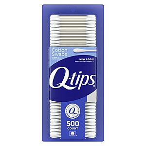 500-Count Q-tips Cotton Swabs $3 + Free Shipping w/ Prime or on $35+