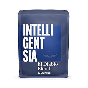 [SnS, AC] $9.79 | 12-Oz Intelligentsia Whole Bean Coffee, Dark Roast, El Diablo at Amazon