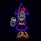 Sam's Club members, Disney Neon Minnie Mouse in witch costume, $65.67, FS PLUS