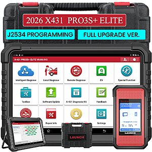 LAUNCH X431 PRO3S+ Elite Bidirectional Scanner w/ J2534 Protocol $1151
