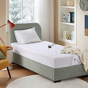 [Prime] Beautyrest Cotton Blend Quilted Heated Mattress Pad w/ 5-Setting Controller (Twin XL) $33.49 + Free Shipping