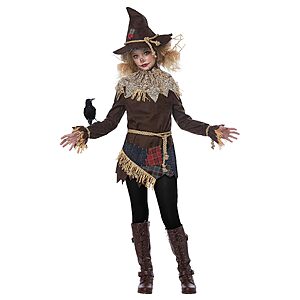 California Costumes Girls Creepy Scarecrow Costume Large $14.99