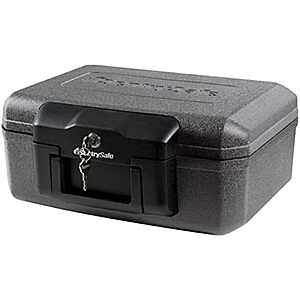 $26.88* | SentrySafe Fireproof Safe with Key Lock at Amazon