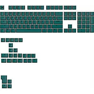Glorious GPBT Basics 131-Key PBT Keycap Set (Totem Green) $12.99 + Free Shipping w/ Prime or on $35+