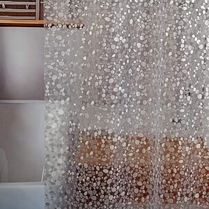 72" x 72" Bostofy Heavy-Duty Rust-Proof Waterproof Shower Curtain Liner with 3-bottom Magnets (various colors) from $7.19 + Free Shipping w/ Prime or on $35+