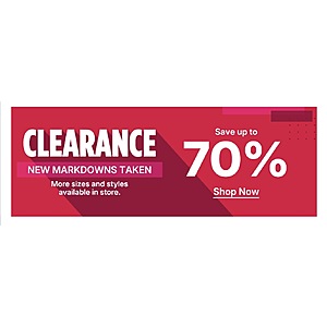 Kohl’s Clearance Up to 70% Off now