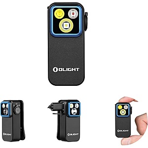 Prime Members: OLIGHT Oclip Pro Rechargeable 500 Lumen EDC Flashlight $28 + Free Shipping