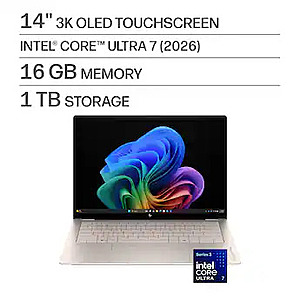 Open Boxes: HP OmniBook Ultra (2026): 14" 3K OLED 120Hz Touch, Intel Ultra 7 356H, 16GB LPDDR5, 1TB SSD $999.99