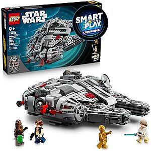 $79.95* | LEGO Star Wars: SMART Play Millennium Falcon at Amazon