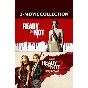 Ready or Not (2019) + Ready or Not 2: Here I Come (2026) (4K UHD Digital Films) $9.98 via AppleTV