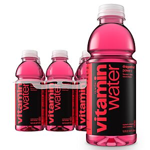 6-Pack 16.9-Oz vitaminwater enhanced flavored Water Beverage (Power-C Dragonfruit) 2 for  $10 + Free Shipping w/ Prime or on $35+