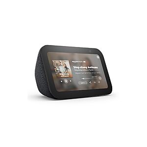 Amazon Echo Show 5 (newest model), Smart display, Designed for Alexa+ (save 20% with trade-in) $59.99