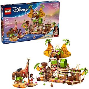 $45 | 572-Piece LEGO Disney: Moana 2 - Kakamora Barge (43258, 2025) at Amazon