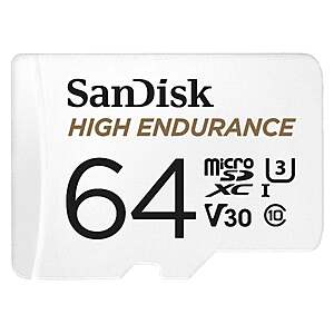 Sandisk High Endurance / Ring Edge-MicroSD Card 64GB $14.99 + Free S/H @ Ring.com