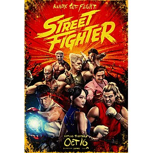 **For 10/13** $5 Atom Movie Ticket to See Street Fighter (2026) via T-Mobile T-Life App