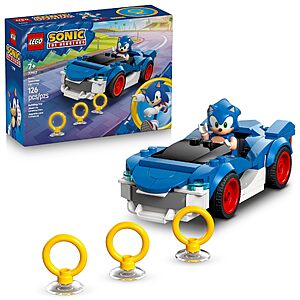 126-Pc LEGO Sonic the Hedgehog Sonic: Speedster Lightning (77117) $8 + Free Shipping w/ Prime or on orders over $35