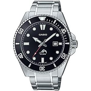 $66* | 44mm Casio MDV106 Series Unisex Analog Stainless Steel Watch at Amazon