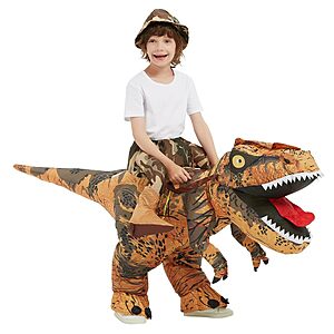 GOOSH Inflatable Dinosaur Costume Kids(3 Sizes) $22.99 + Free S&H w/ Prime or $35+