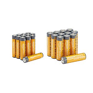 $9.46 PRIME ONLY Amazon Basics  Alkaline 12 AA and 12 AAA Batteries for Storage