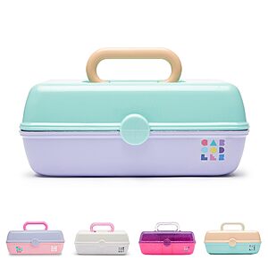 Caboodles Pretty in Petite Makeup Accessories Case (Seafoam Over Lavender) $9.49 + Free Shipping w/ Prime or on $35+