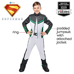 Rubies Superman 2025: Green Lantern Costume for Kids (Boy's Large) $4.99 + Free S&H w/ Prime or $35+