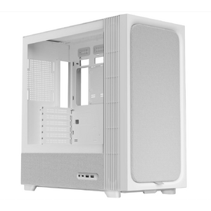 TRYX FLOVA ATX PC Case White Breathable Fabric-Crafted with Cross-Flow Fan $68.54