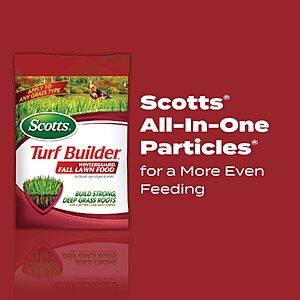 $17.66 - 40.28 S&S PRIME ONLY Scotts Turf Builder WinterGuard Fall Lawn Food, 10 or 32.3 lbs.bags