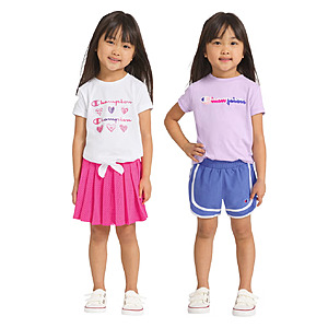 Champion Kids' 4-piece Skort Set $9.97