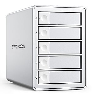 ORICO 5-Bay Hard Drive Enclosure Daisy-Chain HDD Enclosure