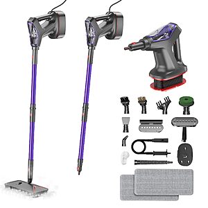 WVSAW Heavy Duty Steam Mop Cleaner for Hardwood, Tile, Laminate, Windows $59.99