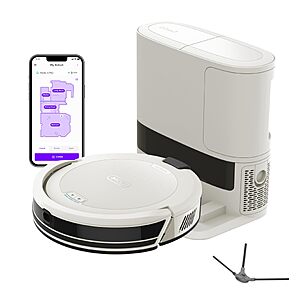 $219.99: [Prime]Shark Navigator Robot Vacuum, 30-Day Self-Emptying Base, White, AV2110S at Amazon