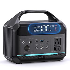 DARAN 300W 192Wh LiFePO4 Portable Power Station $98.79 + Free Shipping