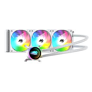 360mm Minorsonic AIO CPU Liquid Cooler w/ 3x ARGB PWM Fans (Black or White) $38.98 + Free Shipping