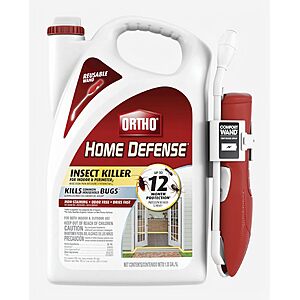 $16.68 S&S PRIME ONLY Ortho Home Defense Insect Killer for Indoor & Perimeter2, Wand, 1.33 gal.
