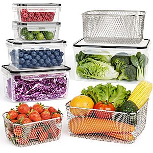 Amazon – Freshmage 5-Pc Fruit Storage Container Set - $23.99 w/ Code