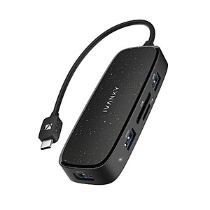 iVANKY Classic 7-in-1 USB-C Hub Docking Station for PC and Macbook $8.99 + Free Shipping w/Walmart+ or $35+