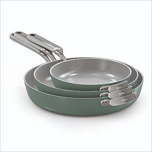 3-Piece Ninja NeverQuit Ceramic Fry Pan Set (4 Colors) $129.99 + Free Shipping