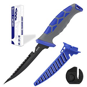 Amazon – Booms Fishing Fillet Knife / Knife Set - $9.99–$26.99 w/ Code