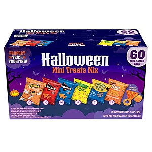 FRITO LAY HALLOWEEN MINI treats mix (mini chips) 60 qty - $11.49 @ Costco B&M