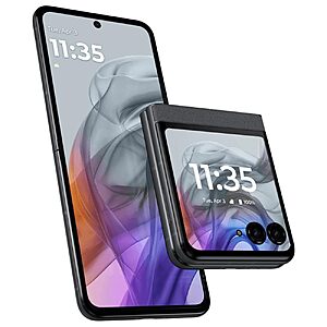 Motorola Moto Razr 2024, 256GB + 8GB RAM, Koala Gray - Unlocked (Renewed) $276.23