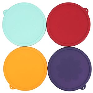 4-Pack Kiicii Round Silicone Replacement Lids for 1-Cup Anchor Hocking & Pyrex 7202-PC Glass Bowls (Assorted Colors) $5.99 + Free Shipping w/ Prime or on $35+