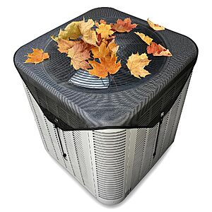 36"x36" Printspree Mesh Outdoor AC Unit Cover (Black) $8.49 + Free Shipping w/ Prime or on $35+